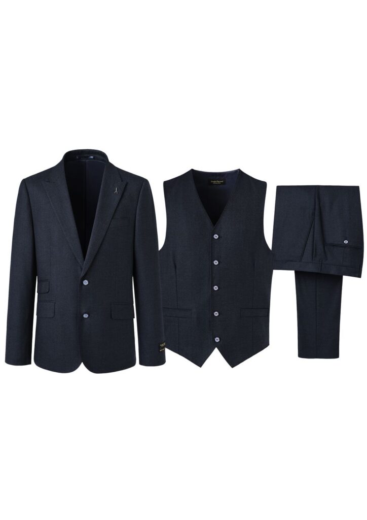Sweat Homme Douglas Hayward - Noir - Taille M - 1/4 Zip - 100% Coton