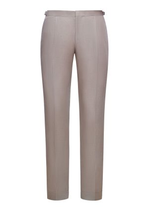 The linen trouser(beige)-A The Linen Trouser