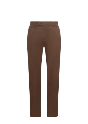 TK-Douglas Hayward-Cotton Trouser-Coffee (1) Cotton Trouser