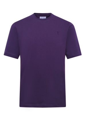 Organic Classic Tee-Plum Perfect-Front Organic Classic Tee